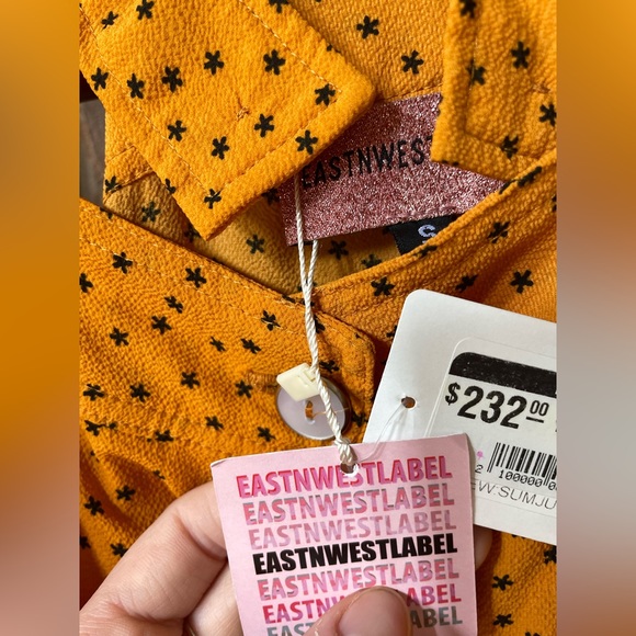 Fun Yellow Summer Pantsuit Jumper -BNWT - Picture 3 of 3